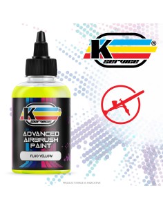 Farbe Fluoreszierendes Acryl Gelb wasserbetont für...