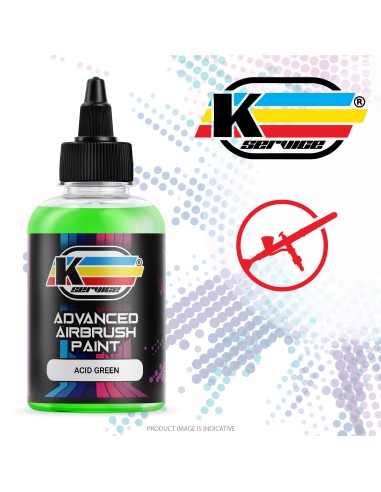 ACID GREEN PROFESSIONAL ACRYLIC AIRBRUSH PAINT...