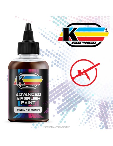 MILITARY BROWN PROFESSIONAL ACRYLIC AIRBRUSH...