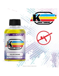 Olio Fiat Giallo Cromo Colore Acrilico Per Aerografo - 30ML 2
