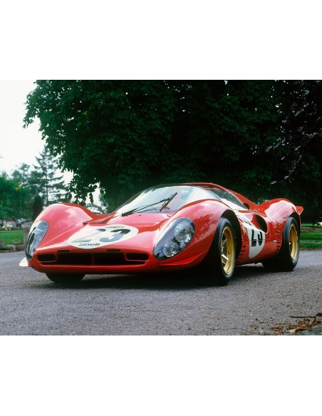 Modelado de color acrílico rojo Ferrari 330 P4 - 30ml