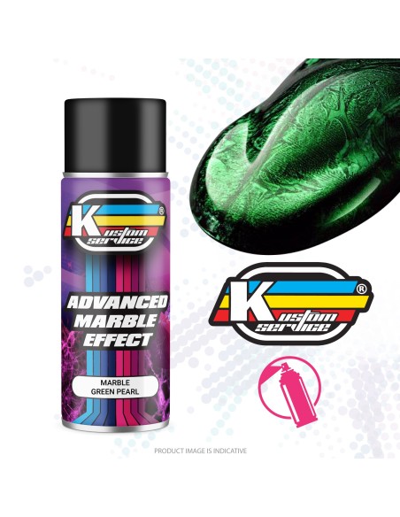 Pintura personalizada en aerosol de color perla verde - 400ml