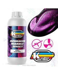 Vernice Custom Marmorizzata Perlato Fucsia