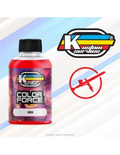 Acrylic red water base scale model airbrush paint color...
