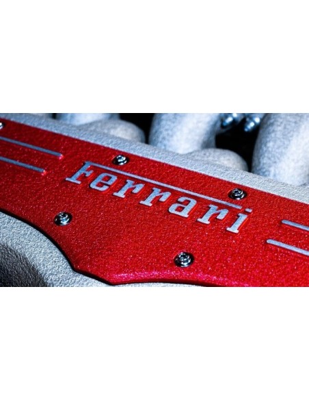 Pintura Vermiculada XL Rojo Ferrari Alta Temperatura para Motor - 500g