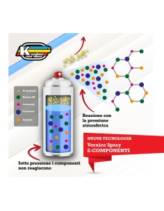 TRASPARENTE OPACO 1K SPRAY - Spray Vernice Motore e Pinze... 2