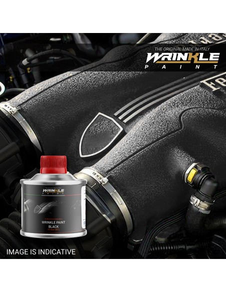 Vernice Raggrinzante Nero Profondo Harley Davidson Alta Temperatura Motore - 250gr