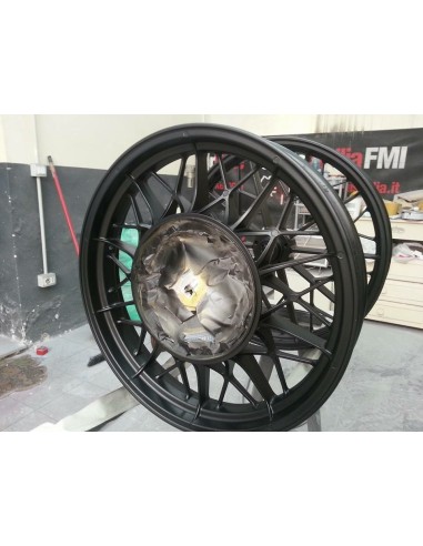 Nero Opaco Testurizzato 2K Vernice Motore Alta...