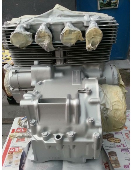 GRIS METALIZADO DE ÉPOCA 1K - Pintura para Motor en Spray Alta Temperatura - 400ml