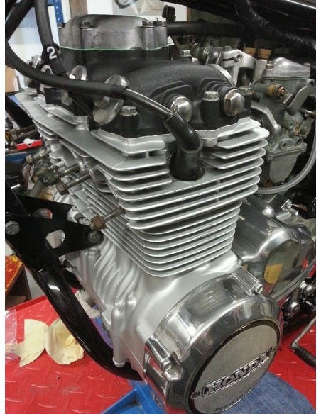 GRIS METALIZADO DE ÉPOCA 1K - Pintura para Motor en Spray Alta Temperatura - 400ml