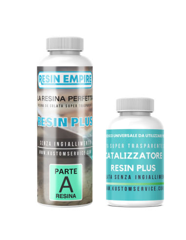 Resina Epossidica Trasparente RESIN + con...