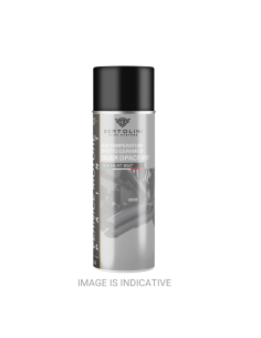 Vernice Spray Alta Temperatura Ceramica Grigio Alluminio...