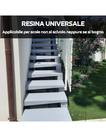 Resina Pavimenti GRIGIO CEMENTO Garage Officine Appartamenti Terrazze Piscine Docce