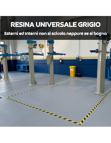 Resina Pavimenti Grigio Cemento Opaco Similare...