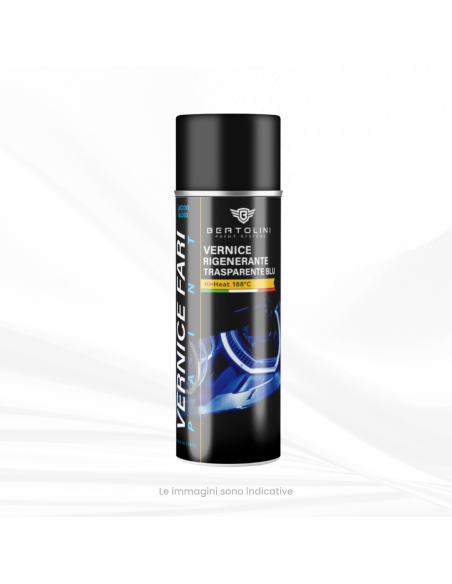 Oscurante Spray Fari Fanali Blu Lucido Trasparente