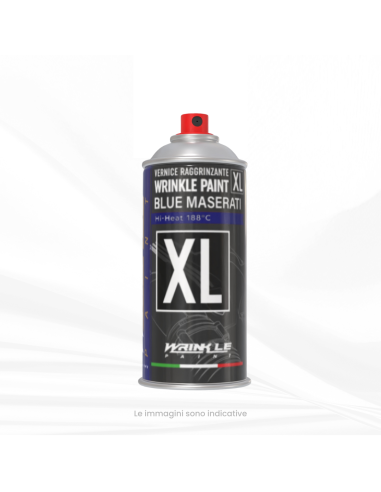 Vernice Raggrinzante Spray Blu Maserati XL Alta...