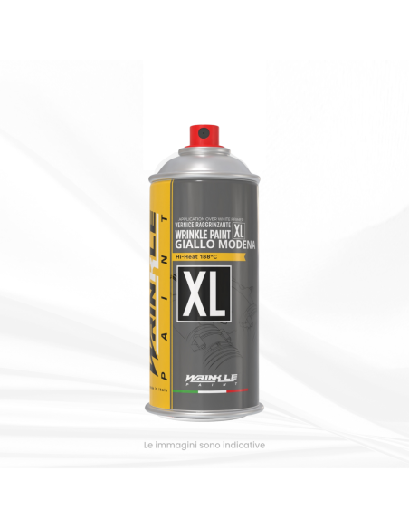 Pintura Vermiculado Spray XL Amarillo Modena Lamborghini Motor de Alta Temperatura - 400ml