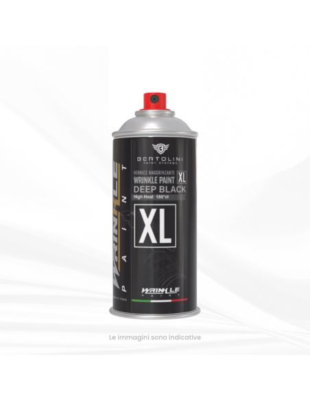 Original Ferrari Schwarz XL Wrinkle-Lack Spray Hohe Temperatur - 400ml