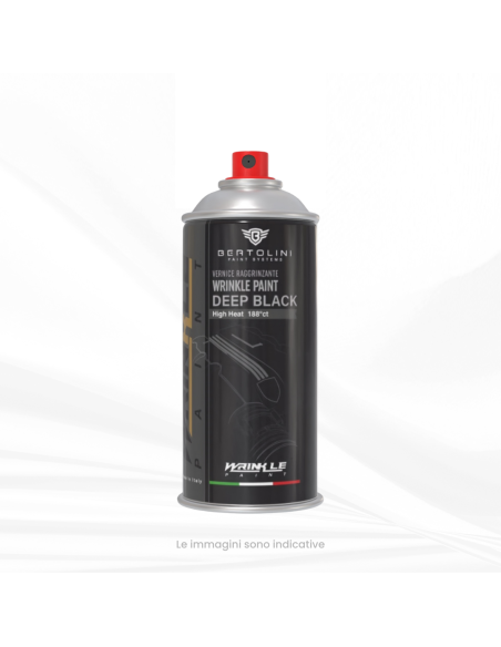 Schrumpflack Spray Schwarz Lamborghini Motorspray Hochtemperatur - 400ml