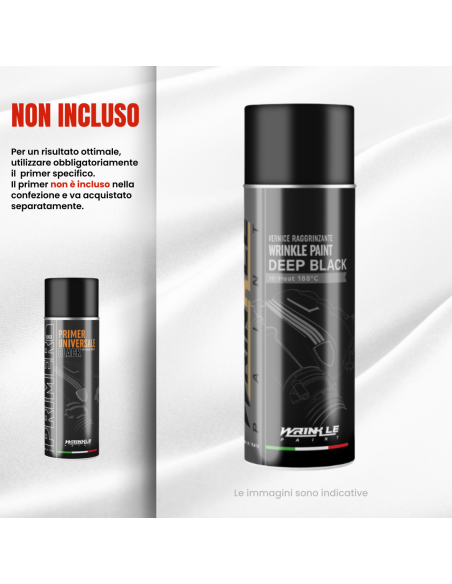 Wrinkle Spray Paint  Black Lamborghini High-Temperature for Engine - 400ml