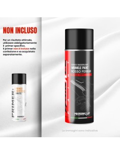Vernice Raggrinzante Spray Rosso Ferrari Alta Temperatura... 2