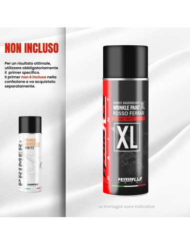 Vernice Raggrinzante Rosso Ferrari XL Spray...