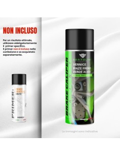 Verde Acido - Vernice Spray Pinze Freno Alta Temperatura 1K 2