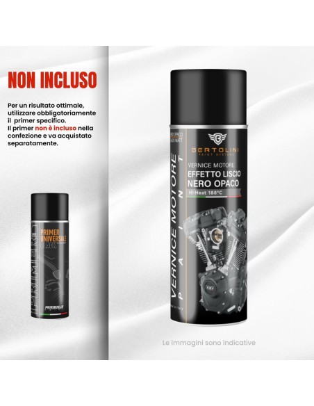 Nero Opaco - Vernice Spray Pinze Freno Alta Temperatura 1K