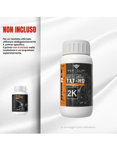 Negro Mate Texturizado 2K Pintura para Motor Alta... 2