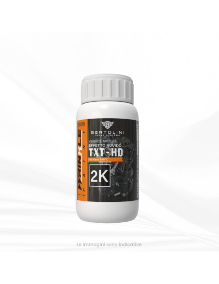 Negro Mate Texturizado 2K Pintura para Motor Alta Temperatura Efecto Gofrado - 250GR