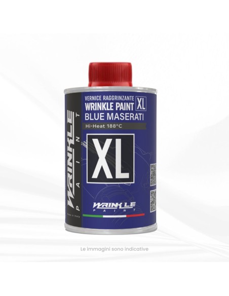 Wrinkle-Lack Blue Maserati XL Hochtemperatur-Motor - 500gr