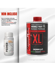 Vernice Raggrinzante XL Rosso Ferrari Alta Temperatura... 2