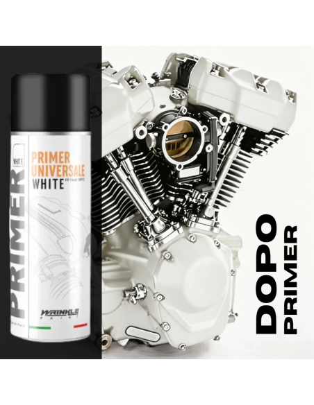 PRIMER BLANCO Spray para Motor y Pinzas de Freno Alta Temperatura - 400ml
