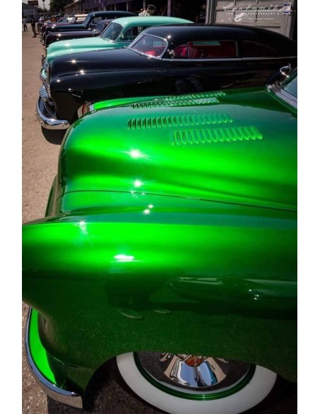 Colore Candy Base Opaca a Solvente Verde Acido