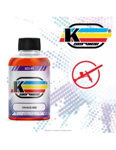 Arancio Rossastro Colore Acrilico Per Aerografo 30ml